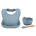 Bib de godet en silicone gratuit BPA moderne Bib de silicone imperméable pour les bébés